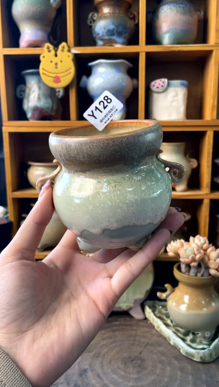 128内口7【多肉花盆多肉盆】