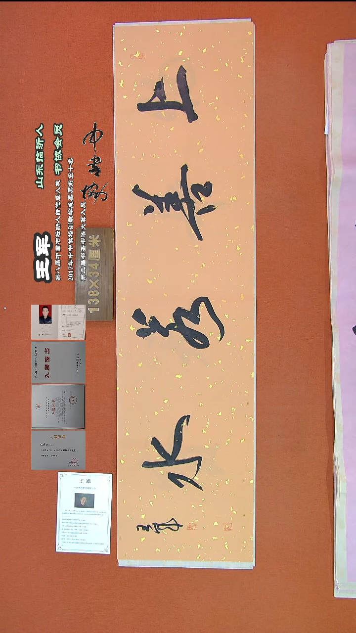【闪购商品】书法108王军书法作品