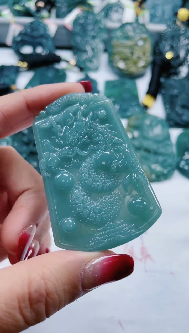 【闪购商品】翡翠颈饰未镶嵌多样性发货一件发货-大龙牌