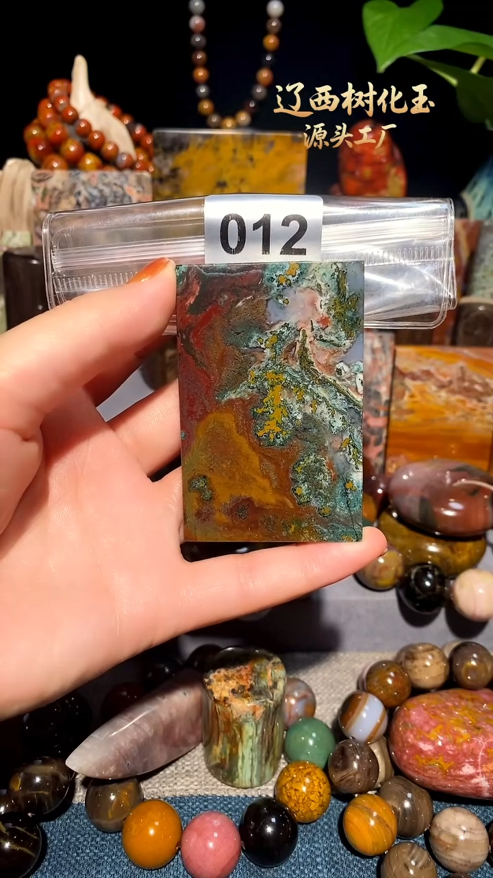 未镶嵌-硅化玉天然北票硅化玉吊坠