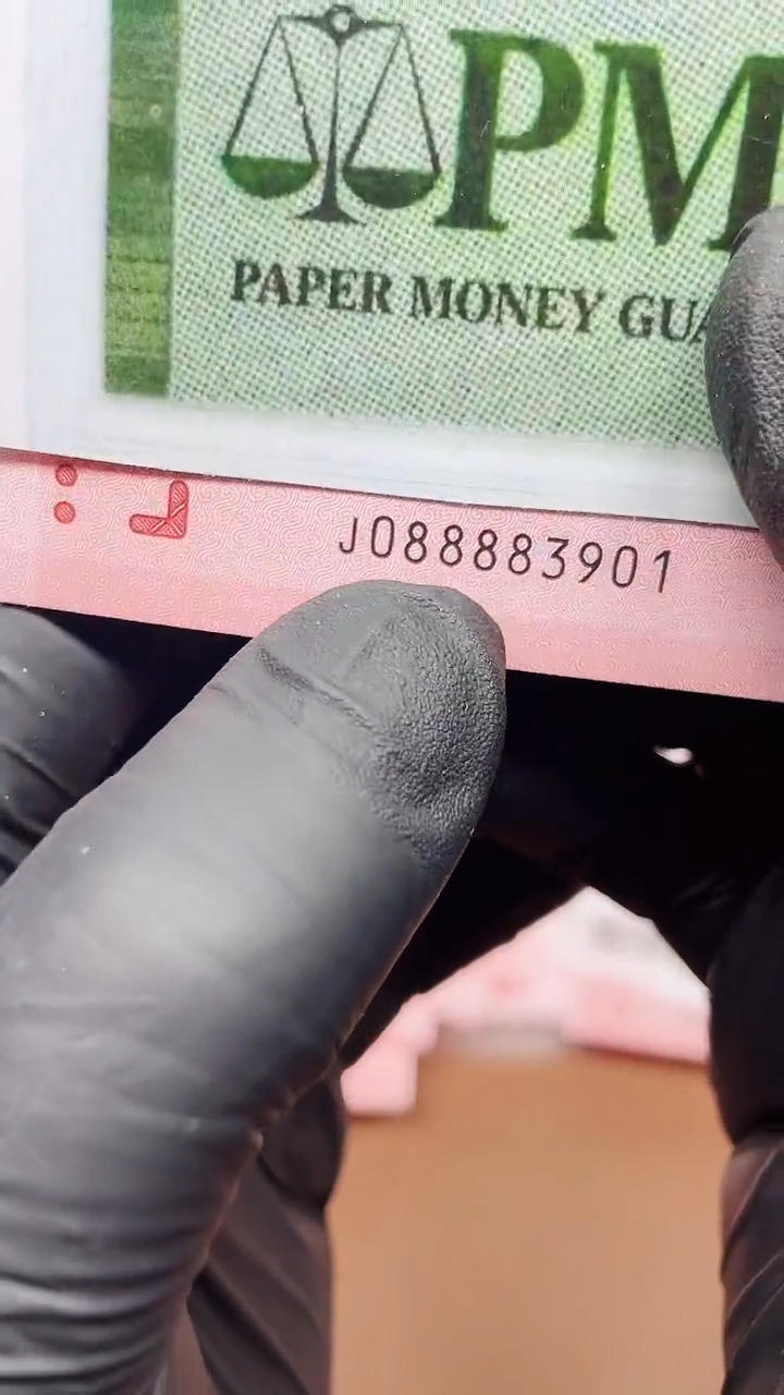 【闪购商品】纸蛇钞088883901单张包PMG11