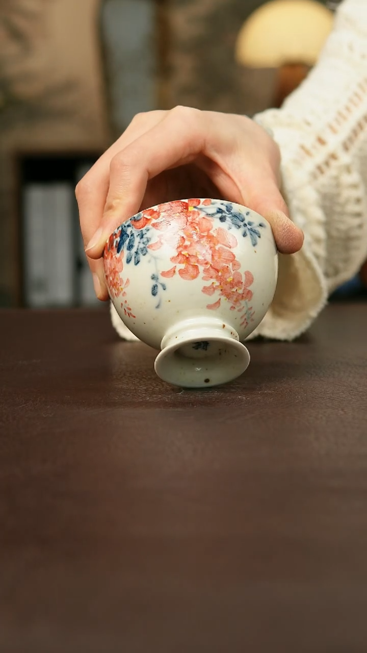 景德镇陶瓷杯碗柴烧多人