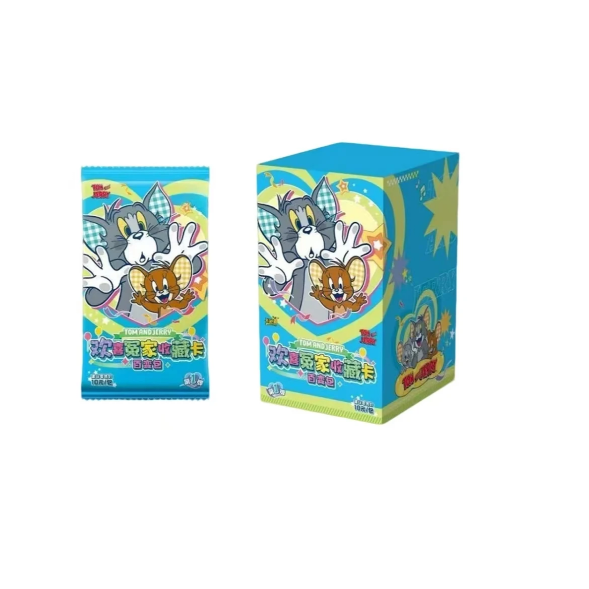 【包】卡游猫和老鼠欢喜冤家百变包第一弹收藏卡牌猫和老鼠动画片