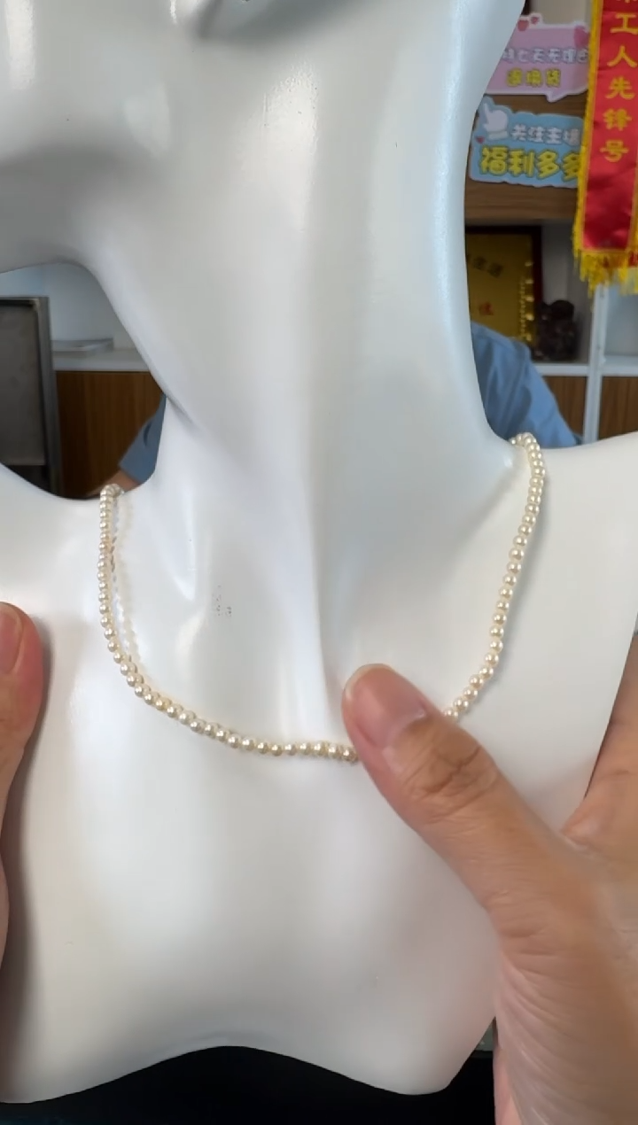 淡水珍珠未镶嵌颈饰珍珠项链