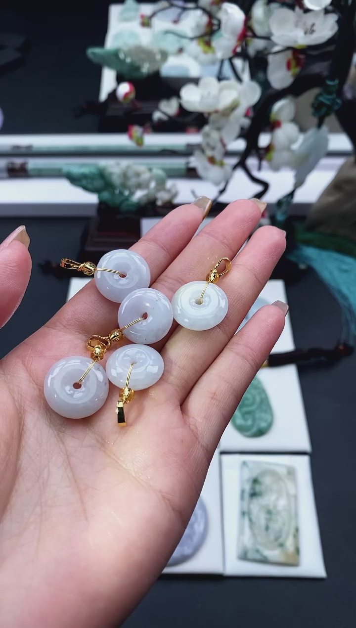 【闪购商品】翡翠颈饰未镶嵌天然缅甸翡翠A货随机发一件