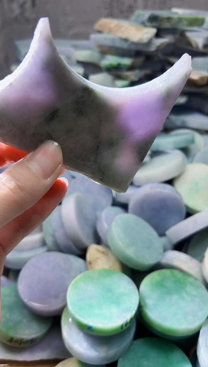 裸石翡翠天然翡翠A货玉 南 589