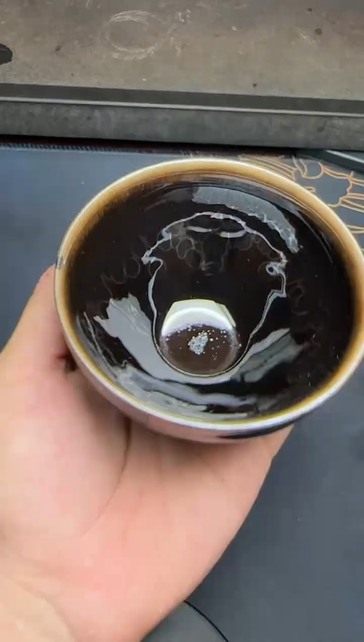 茶盏曜变开宗大师徐长和作品