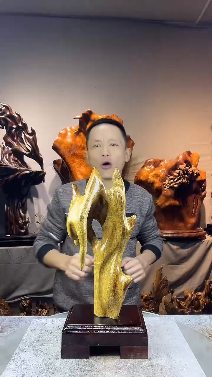 金丝楠原**此小叶桢楠随行摆件1