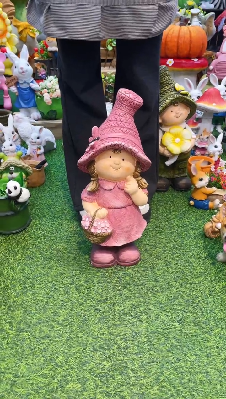 【闪购商品】红陶花园庭院摆件&000&