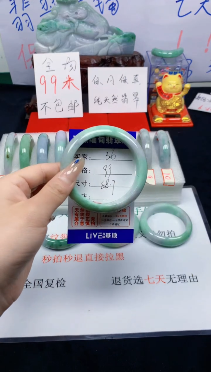 未镶嵌手镯翡翠36