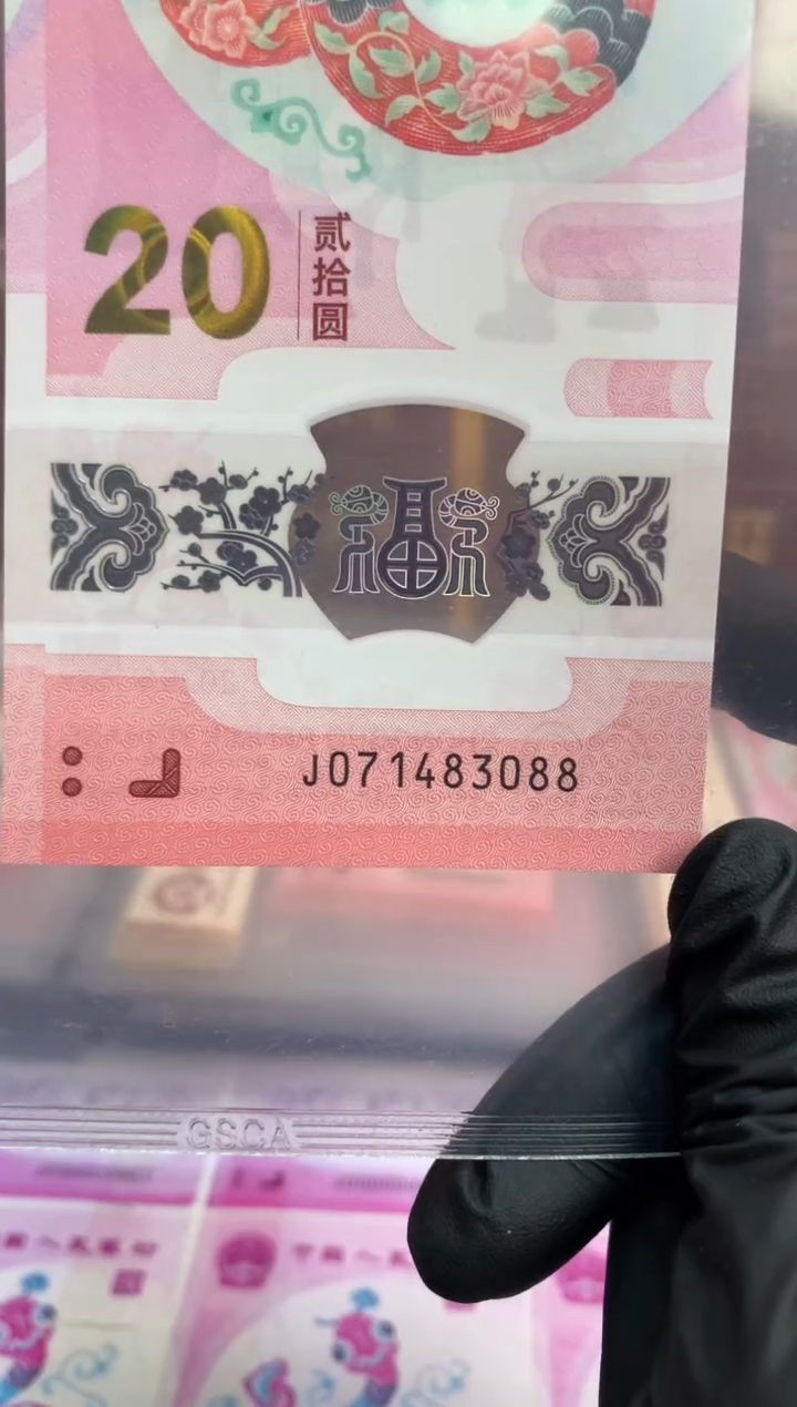 【闪购商品】塑料蛇钞 真钞 【单张】83088