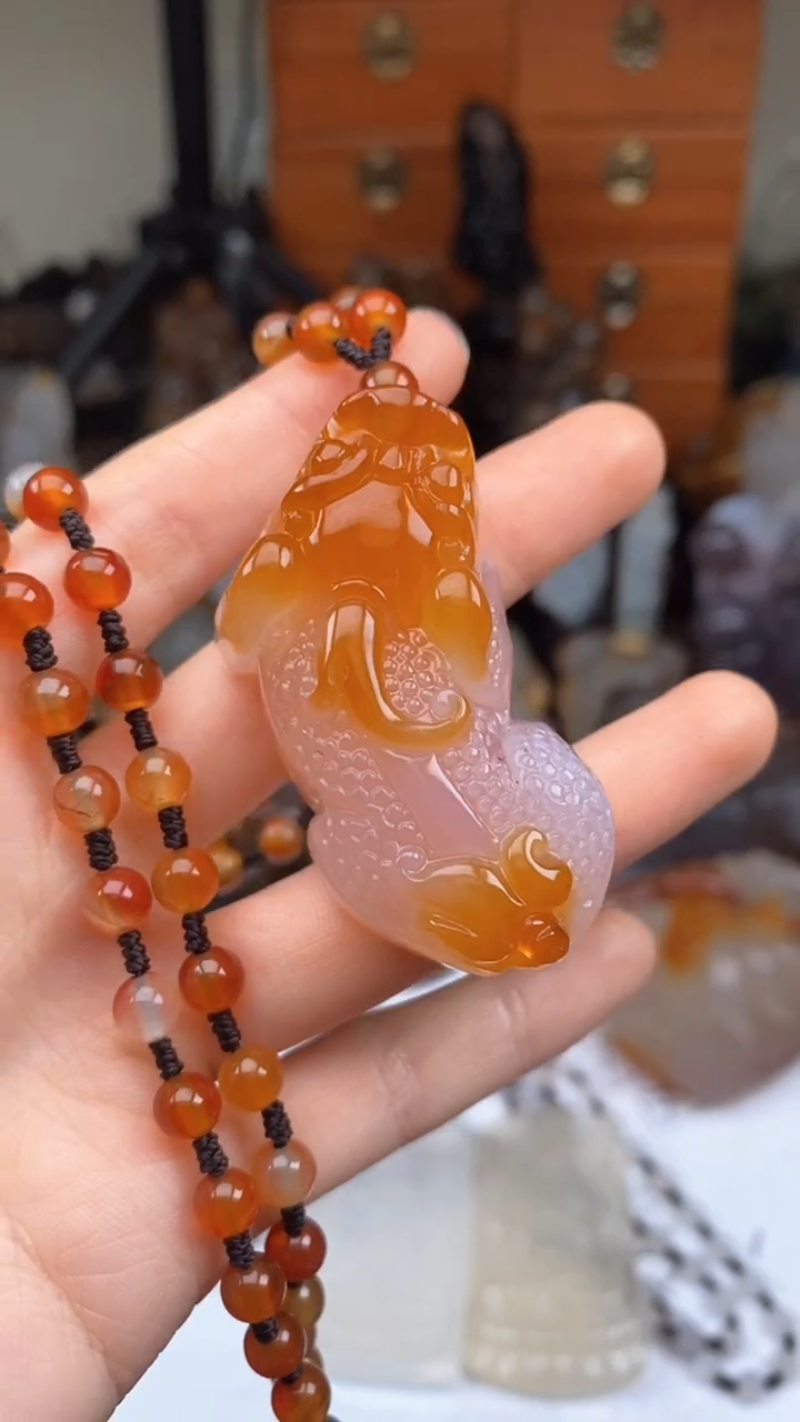 【闪购商品】玛瑙/玉髓颈饰未镶嵌AA