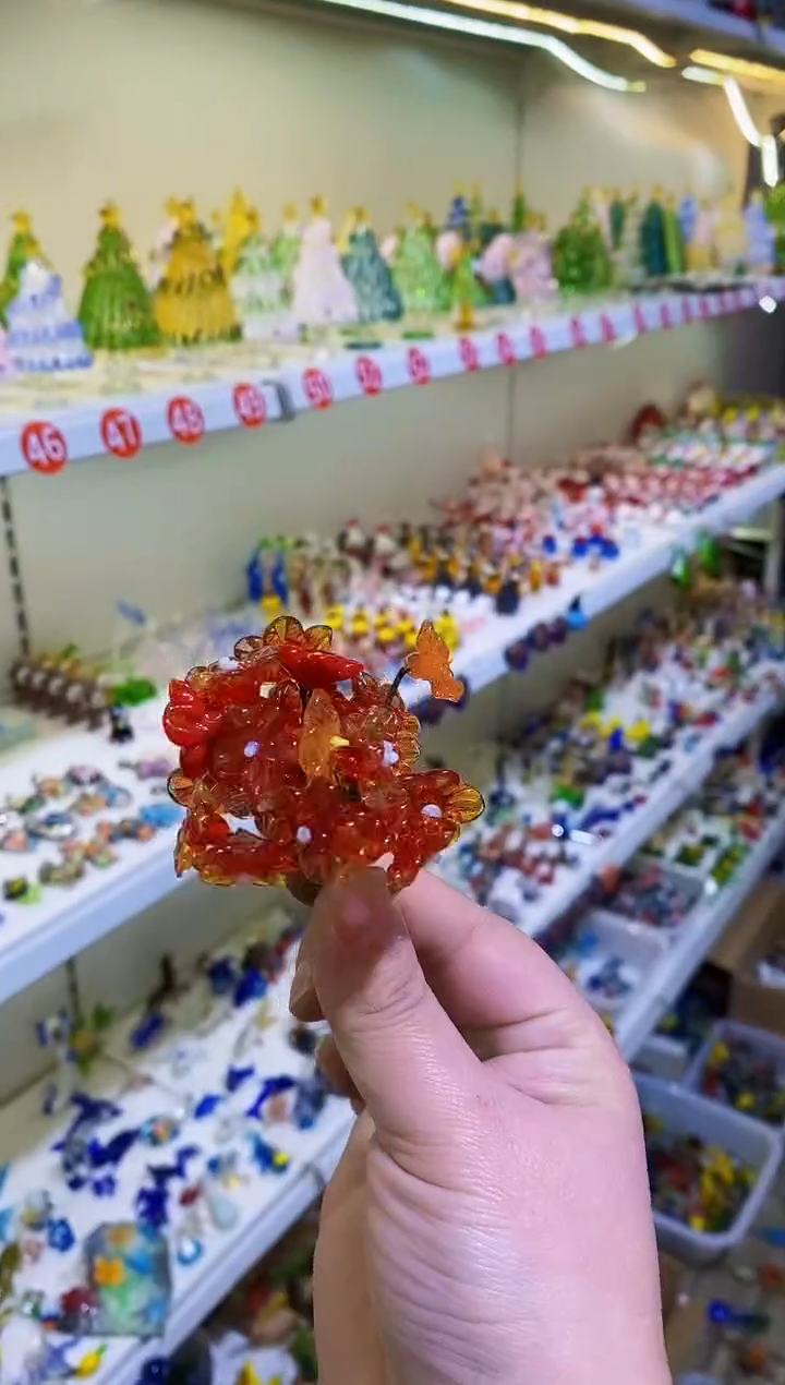 【闪购商品】琉璃手工艺品一把花