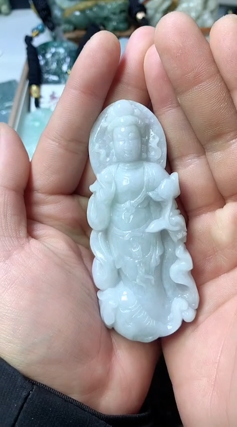 【闪购商品】翡翠颈饰未镶嵌天然缅甸翡翠a货