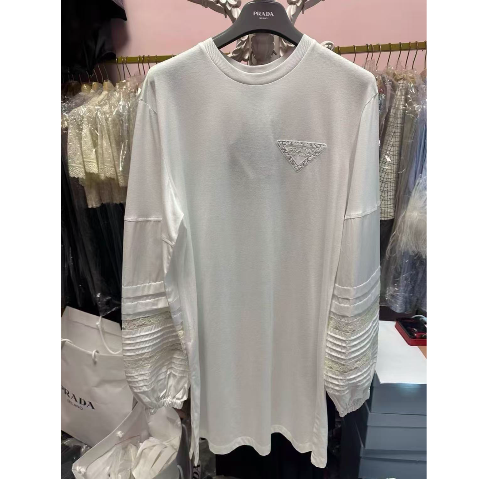 未使用 Prada/普拉达 双双臻选/vv03445/普拉达连衣裙/xs