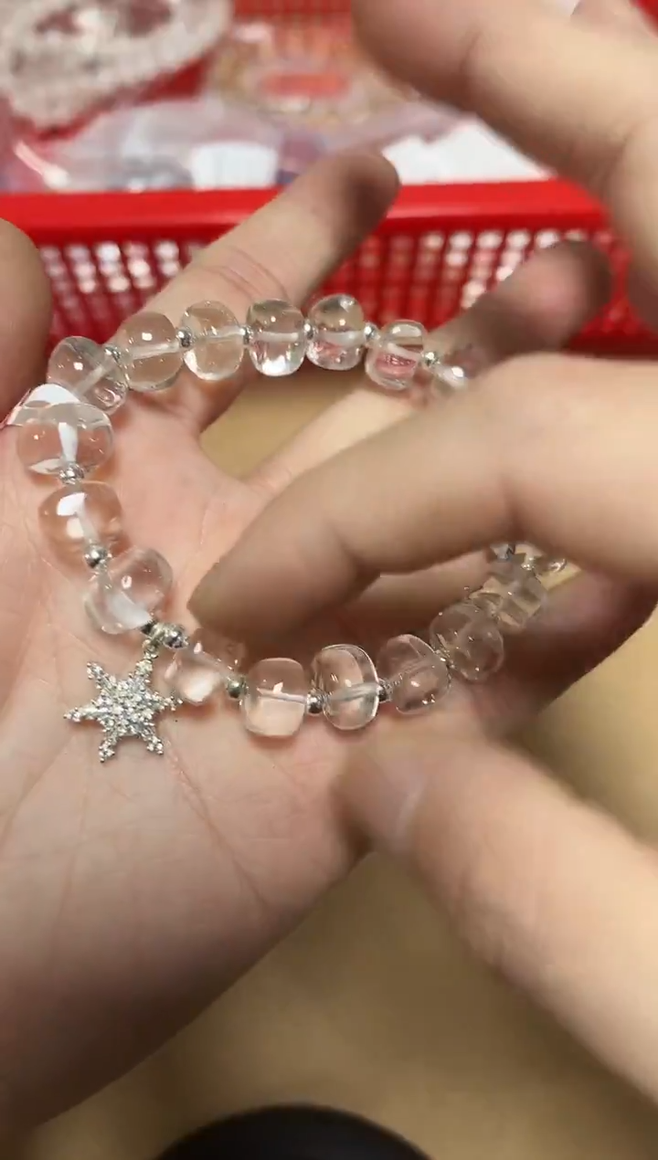 未镶嵌手链水晶20-72白水晶设计款手链