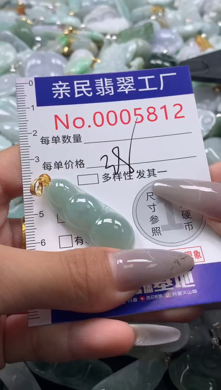 颈饰未镶嵌翡翠5812