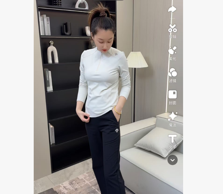 加绒磨毛休闲显瘦休闲卫衣817