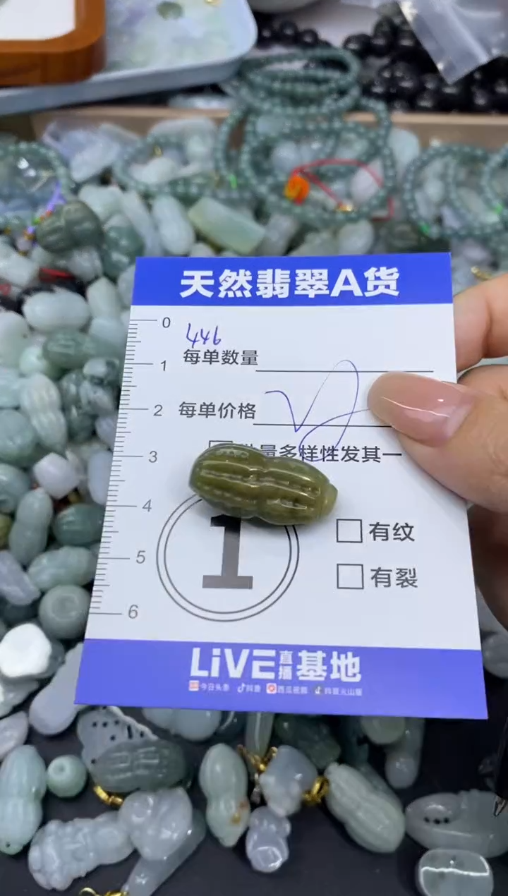 颈饰未镶嵌翡翠天然翡翠A货批量多样性发一件