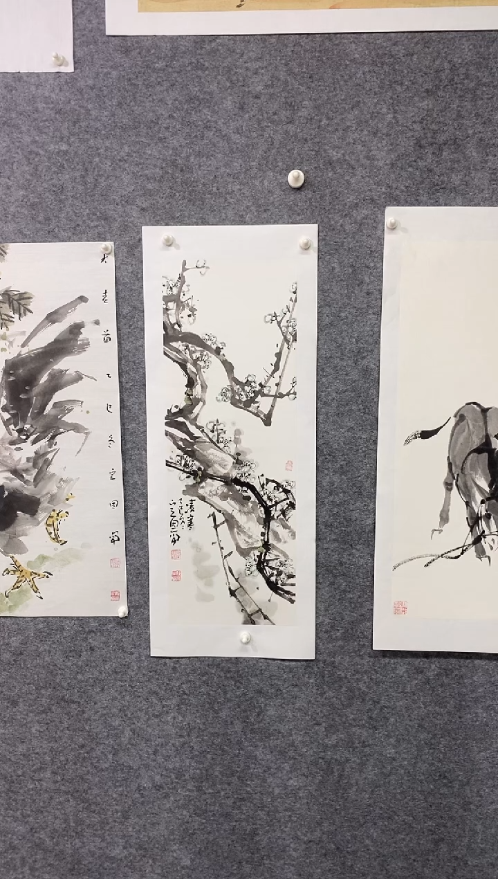 国画尚定固国画作品