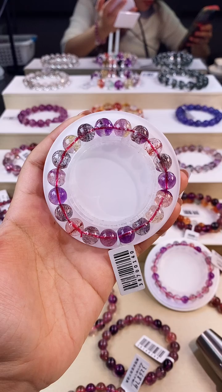 未镶嵌手串水晶仙女超七单圈10m+