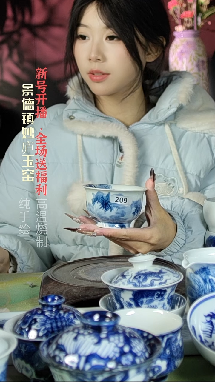 盘陶妙庐玉窑如式209