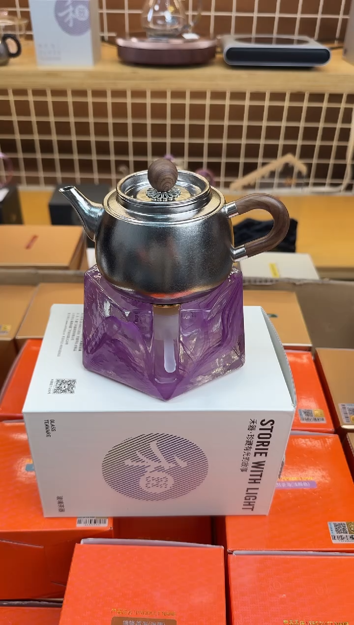 @@器钛茗禾泡茶壶350ml