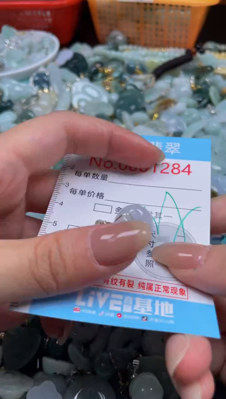 颈饰未镶嵌翡翠1284