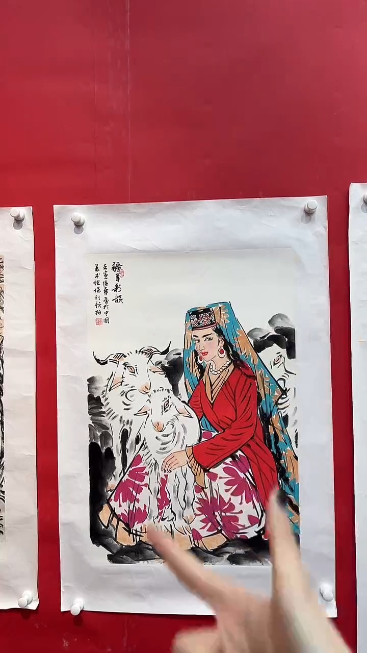 国画画家陆远华纯手绘原作