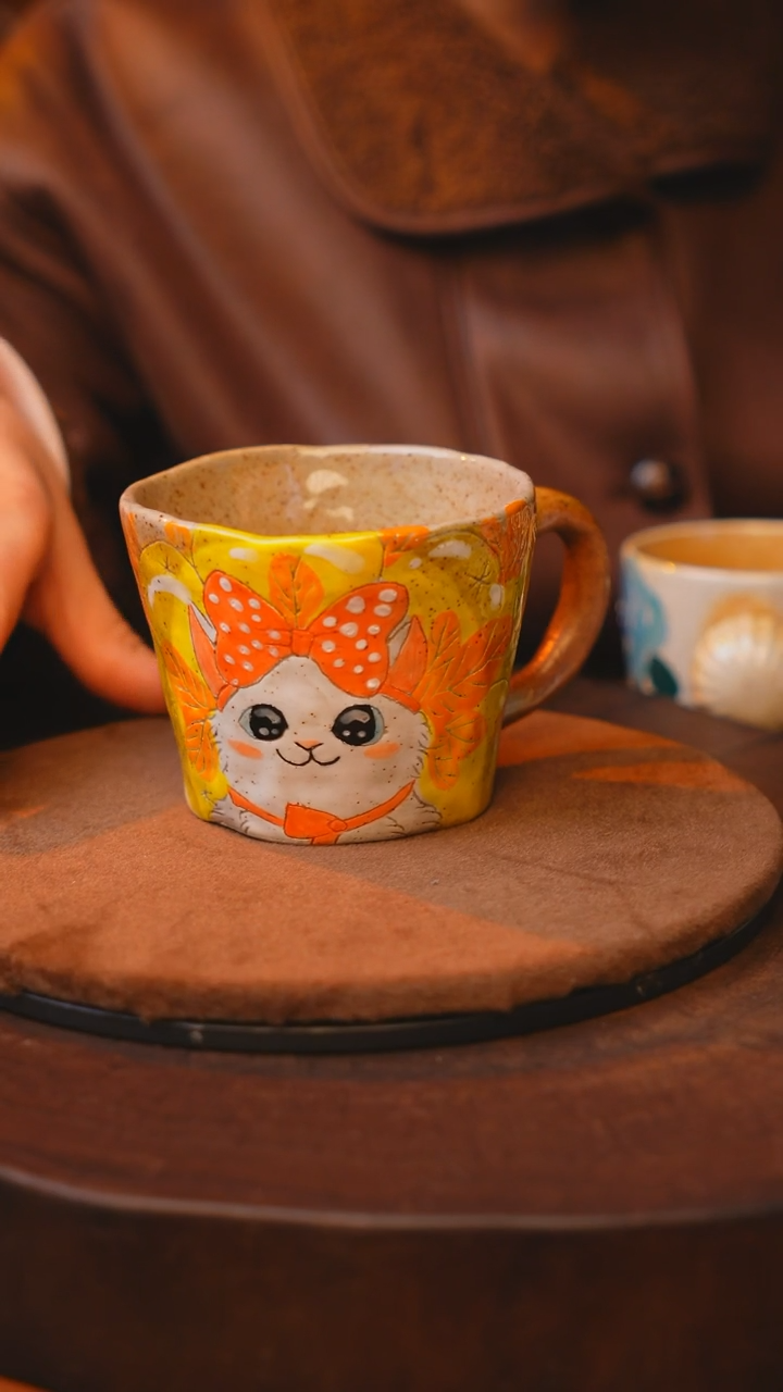 【闪购商品】瓷片景德镇手绘瓷器高温釉下彩---