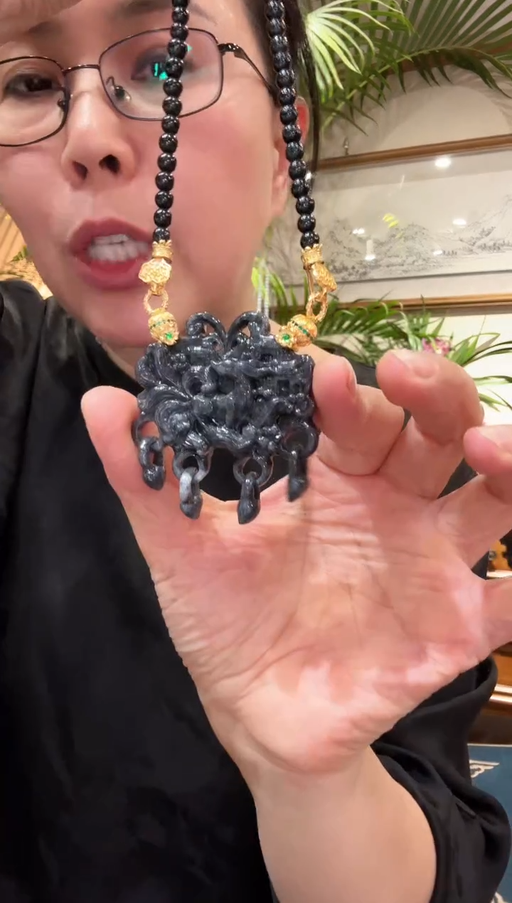 【闪购商品】翡翠颈饰未镶嵌国风