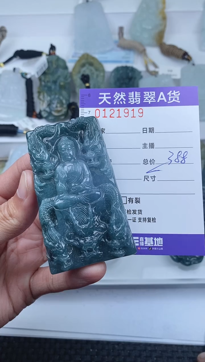 【闪购商品】翡翠颈饰未镶嵌       919