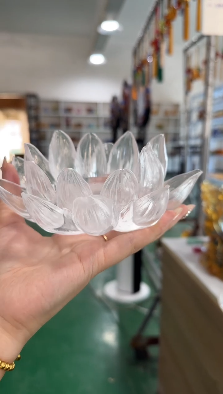 琉璃手工艺品莲花底座