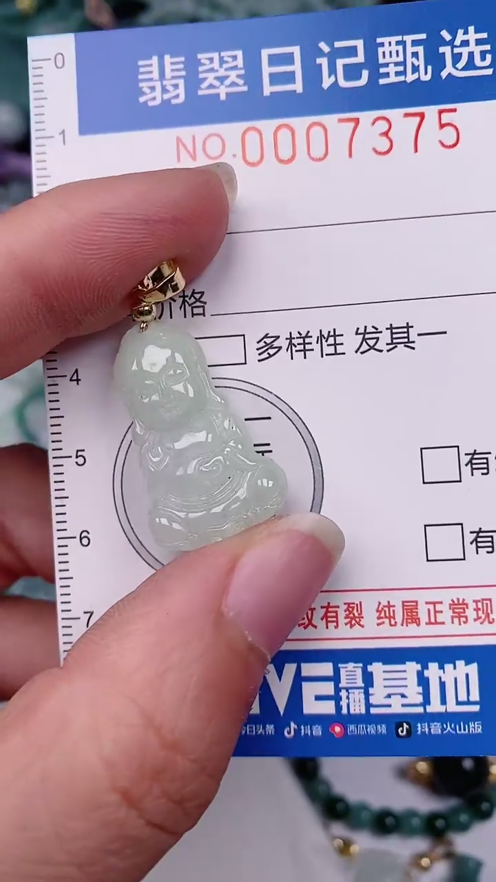 【闪购商品】翡翠颈饰未镶嵌00007375