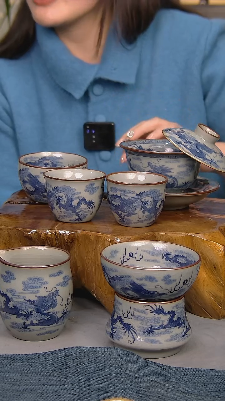 【闪购商品】简装家用款6件套 陶瓷家用茶具系列