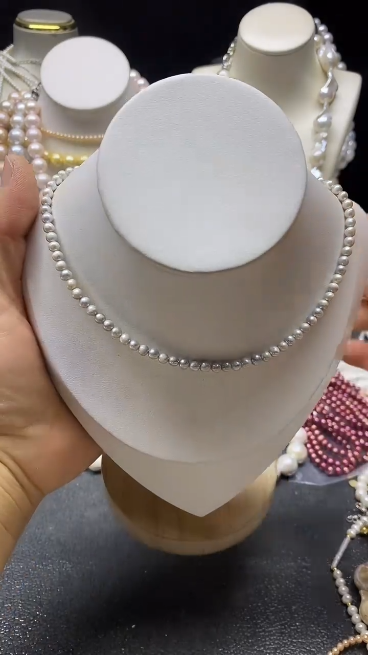 颈饰未镶嵌淡水珍珠多人