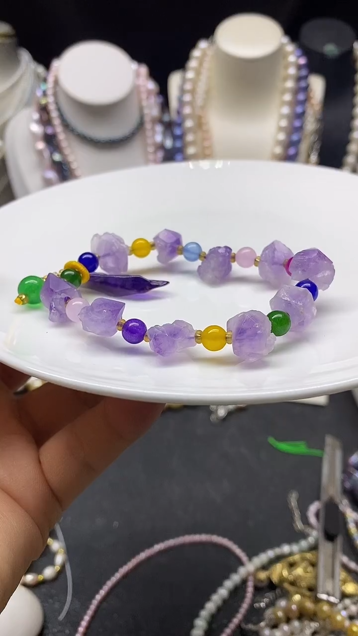 颈饰未镶嵌淡水珍珠多人手链