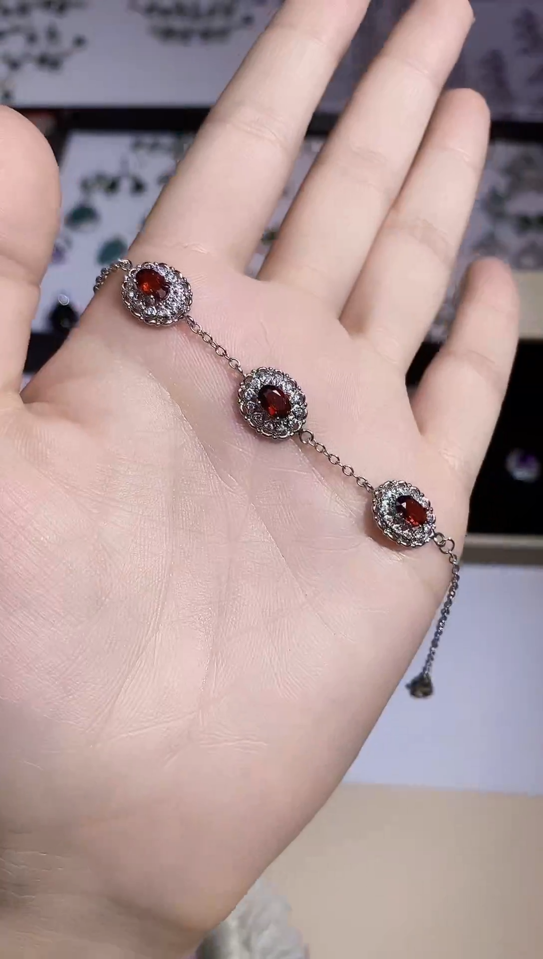 【闪购商品】石榴石手链合金多样性 发其一  【54】