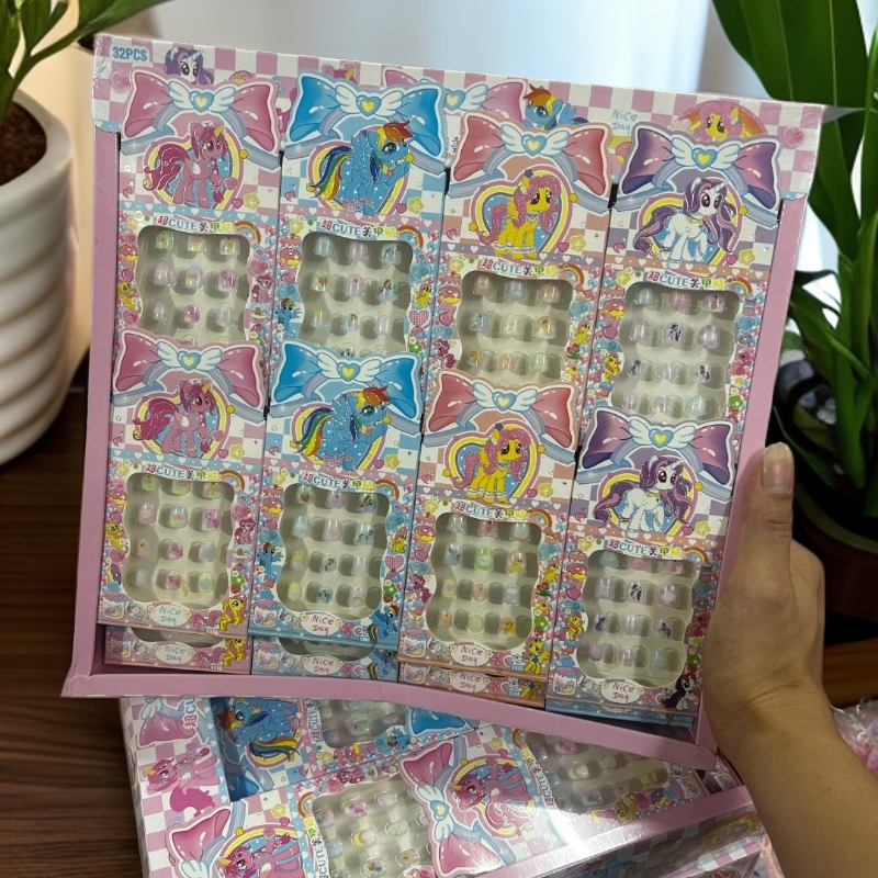 小马指甲贴玩具发5盒