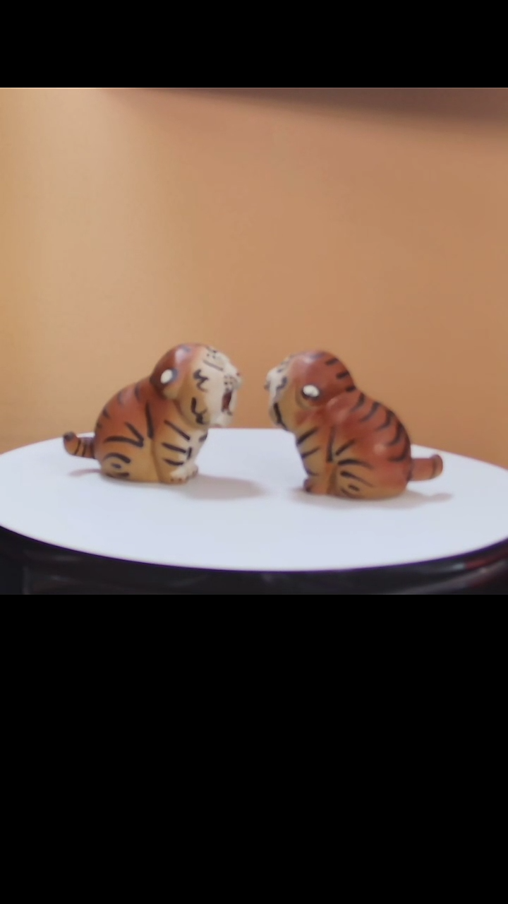 【闪购商品】摆件紫砂萌虎摆件 1对