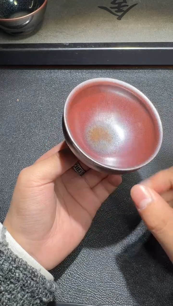 茶盏严柳忠龙窑柴烧196