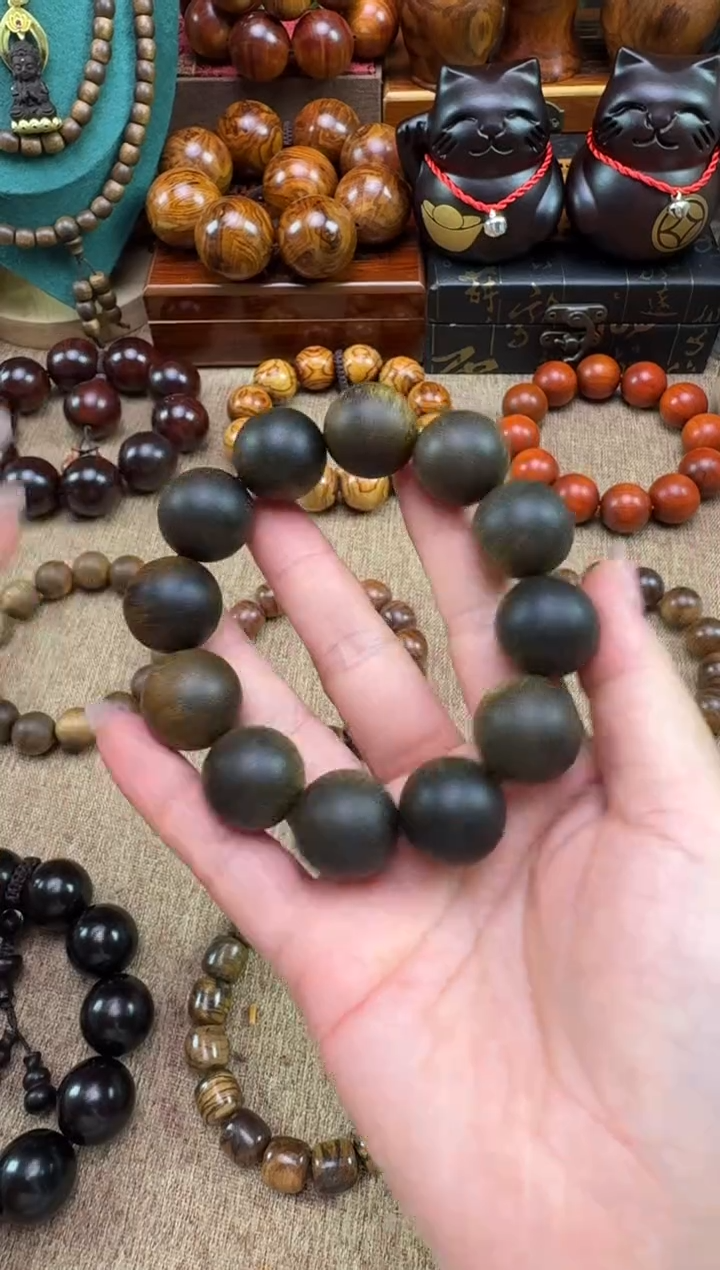 檀香木手串/手链老料手串2.0单圈/