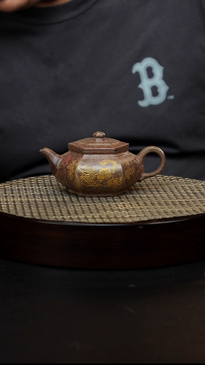 茶壶紫砂大彬六方