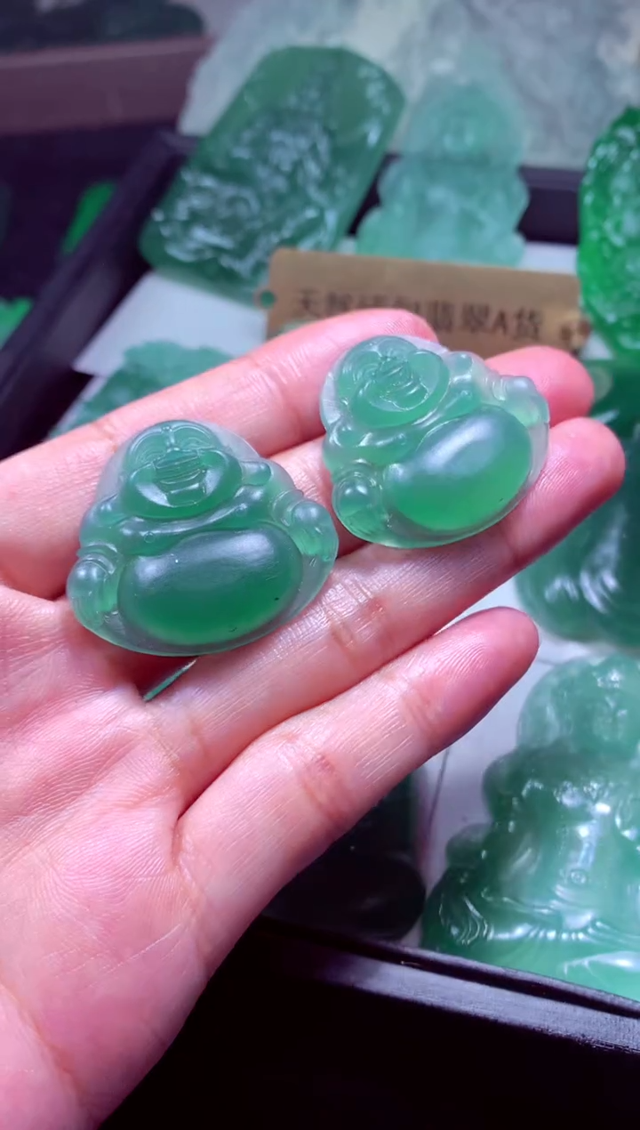 未镶嵌定制翡翠天然缅甸翡翠A货 基地发货多样性发货其一