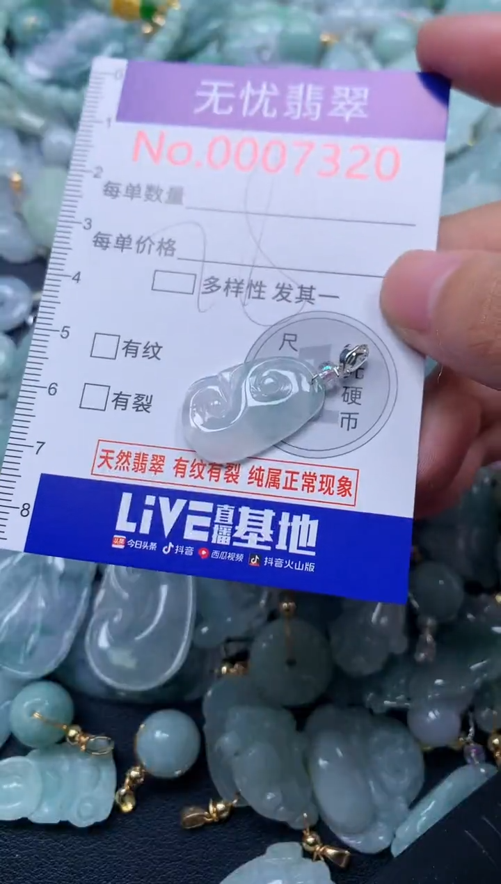 颈饰未镶嵌翡翠7320