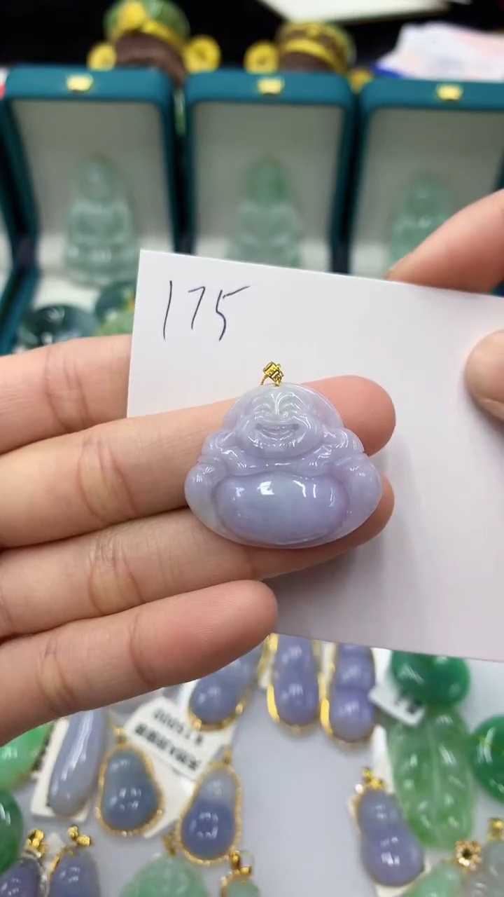 【闪购商品】翡翠颈饰18K金镶嵌1111111111