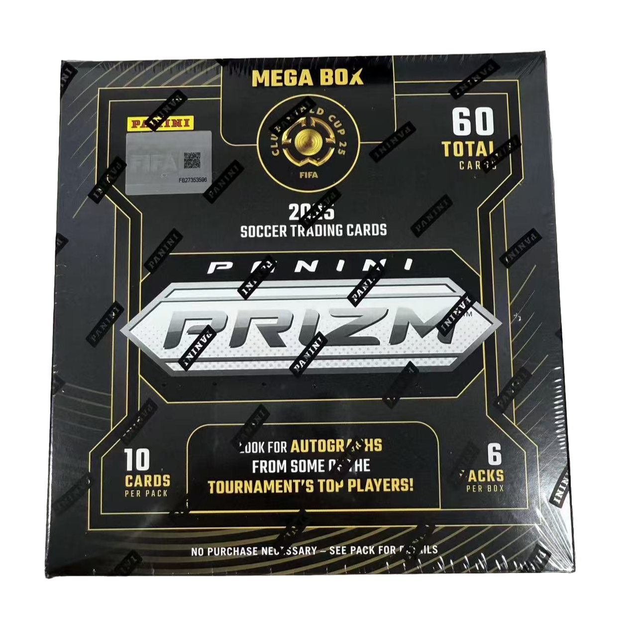 帕尼尼【盲盒】24-25 世俱杯 prizm pz mega 体育收藏卡【拆盒/拆包】