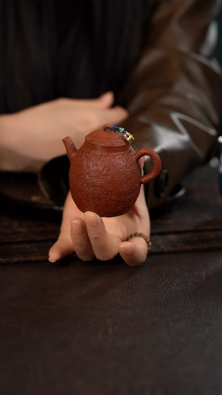 【闪购商品】杯君心福利伟壶朱泥葫芦提溜壶