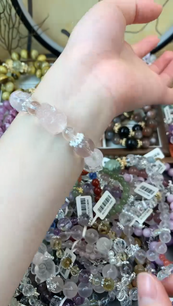 【闪购商品】水晶手链未镶嵌6065手串