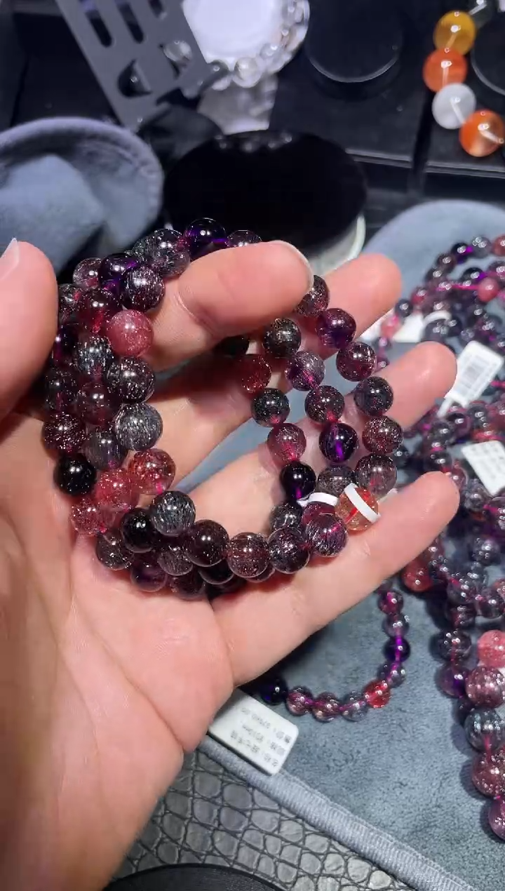 【闪购商品】水晶手链未镶嵌超七单圈A9（多样性发其一）